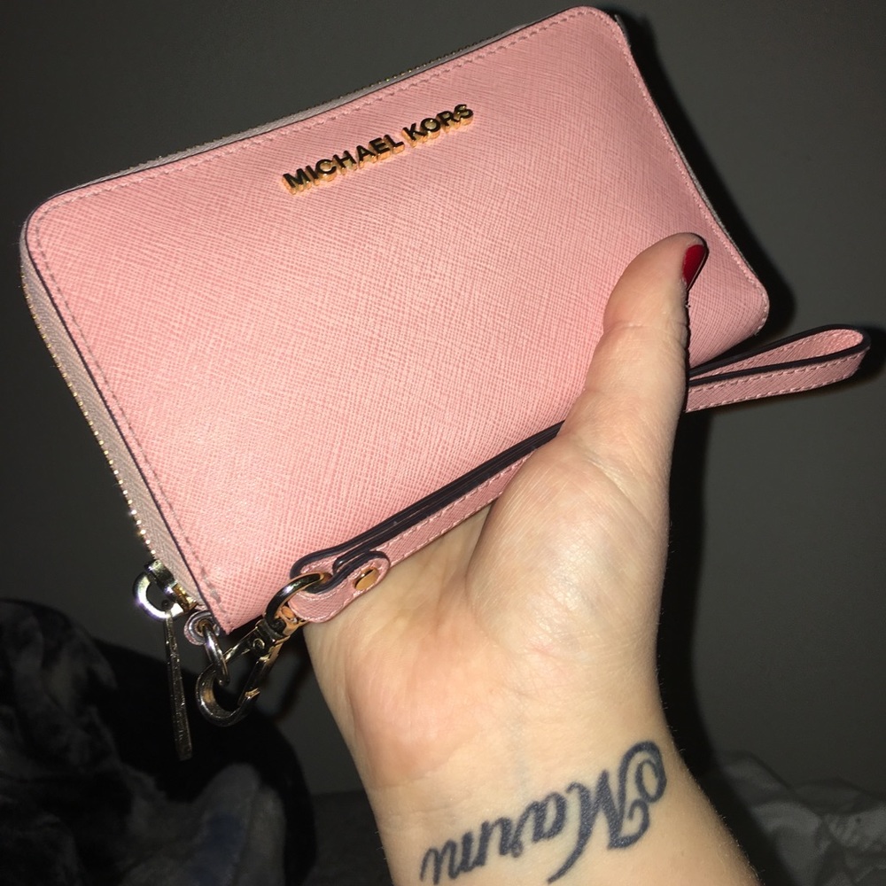 Pink Michael Kors wallet